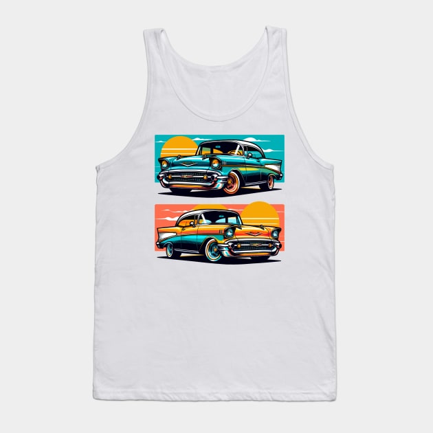 Chevrolet Bel Air Tank Top by Vehicles-Art